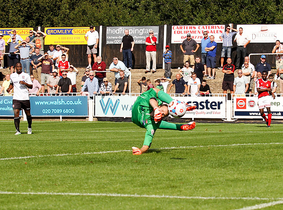 Bromley v Wrexham - Vanarama National League 08/08/2015.