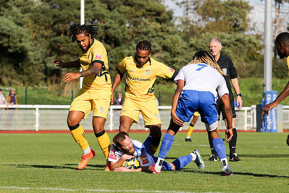 Enfield Town v Chesham - FA Trophy - 8th October 2022