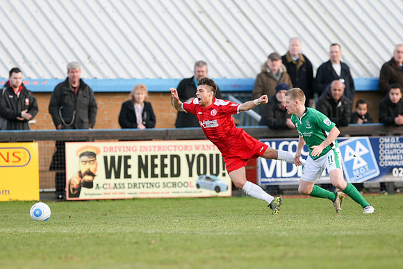 Welling United v Lincoln City - FA Trophy 3rd round - 04/02/2017