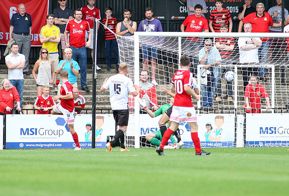 Bromley v Wrexham - Vanarama National League 08/08/2015.