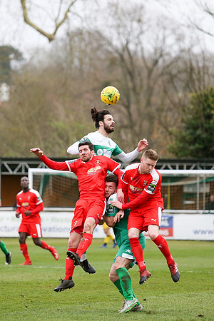 Leatherhead v Folkestone Invicta - Bostik League Premier division - 16th March 2019
