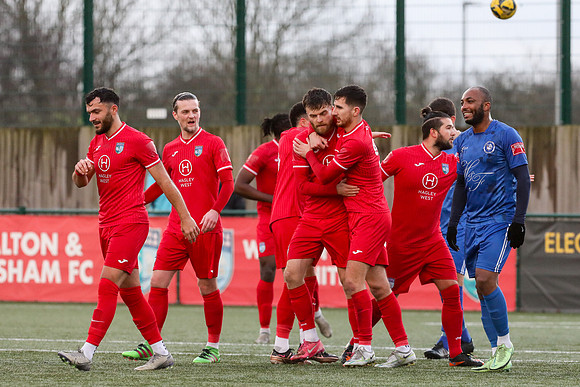 Walton & Hersham v Marlow - Isthmian League South Central Division - 7th January 2023