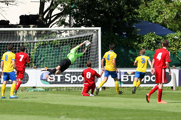 Beckenham Town v Lancing - Emirates FA Cup - 06/08/2016