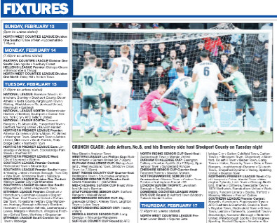 Non League Paper - 13th February 2022