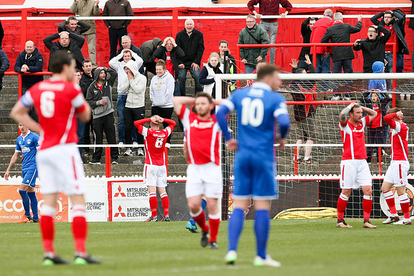 Ebbsfleet United v Chelmsford City - Vanarama National League South - 09/04/2016