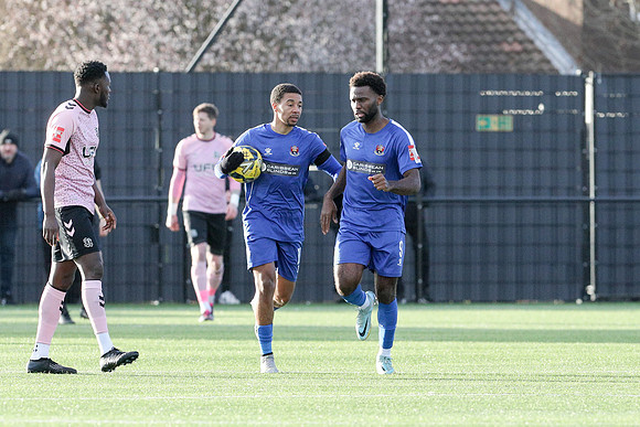 Hashtag United v AFC Sudbury - Isthmian League North division - 25th February 2023