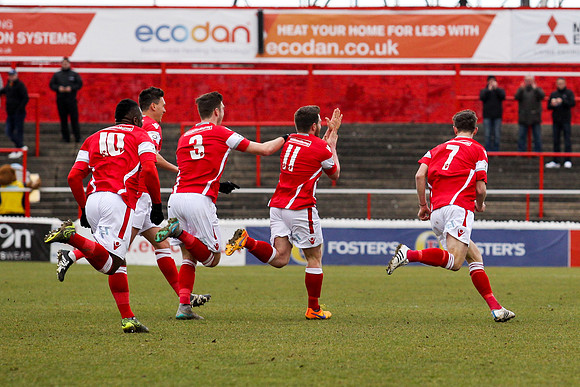 Ebbsfleet United v Gosport Borough - Vanarama National League South - 05/03/2016