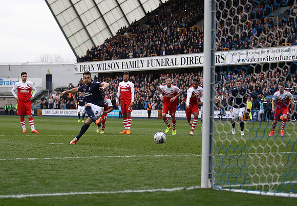 Millwall v Charlton AthleticSky Bet Championship3/04/2015.