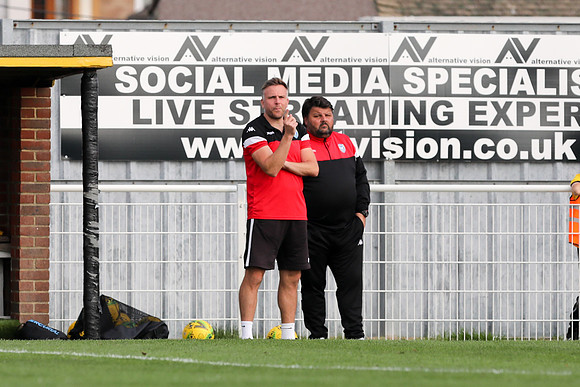 Canvey Island v Coggeshall Town - FA Trophy - 25th September 202