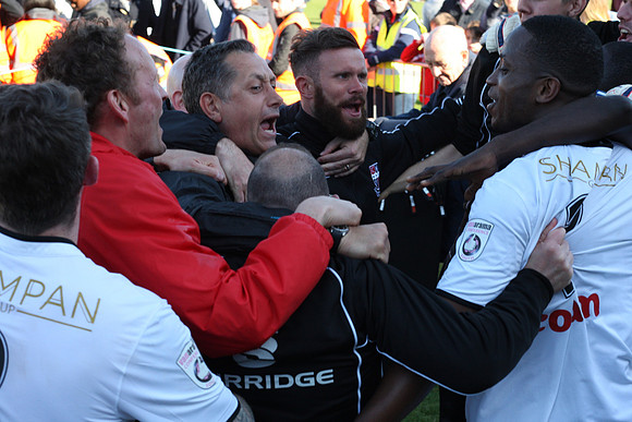 Bromley v Weston-Super-MareSky Bet Championship21/02/2015.