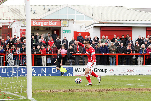 Ebbsfleet United v Chelmsford City - Vanarama National League South - 09/04/2016