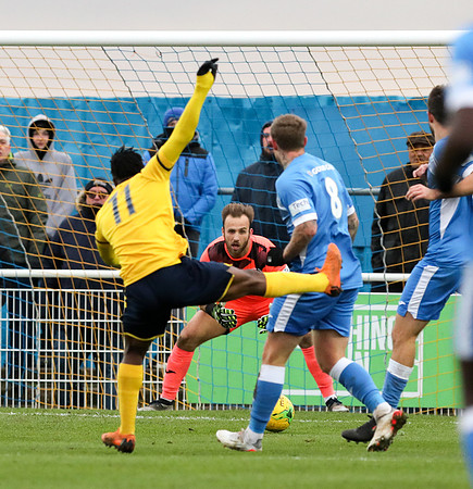Canvey Island v Tonbridge Angels - FA Trophy - 27th November 202