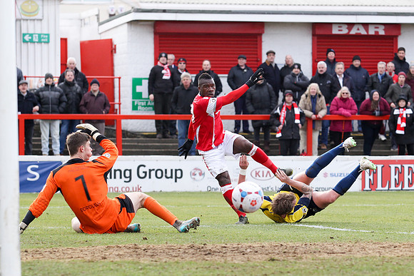 Ebbsfleet United v Gosport Borough - Vanarama National League South - 05/03/2016