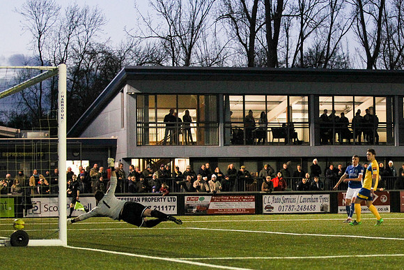 AFC Sudbury v Macclesfield Town - FA Trophy 2nd round - 14/01/20