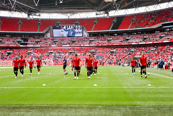 Wrexham v Bromley - FA Trophy Final - 22nd May 2022