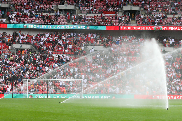 Wrexham v Bromley - FA Trophy Final - 22nd May 2022