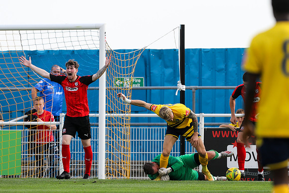 Canvey Island v Coggeshall Town - FA Trophy - 25th September 202