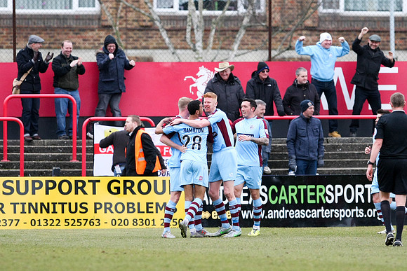 Welling United v Gateshead - Vanarama National League - 19/03/2016