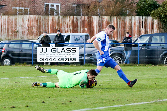 Haywards Heath Town v Horsham - Bostik League South East division - 22nd December 2018