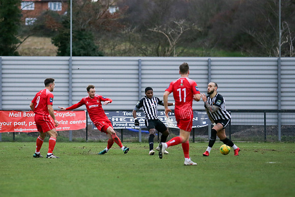 Tooting & Mitcham Utd v Hayes & Yeading Utd - Bostik League South Central division - 12th January 2019