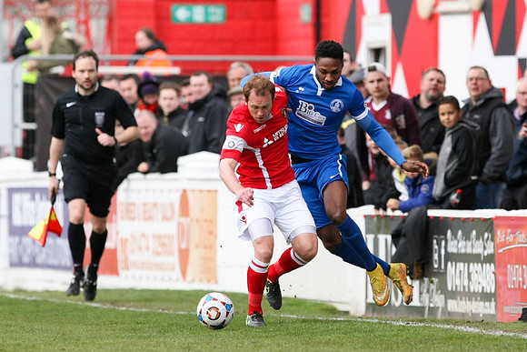 Ebbsfleet United v Chelmsford City - Vanarama National League South - 09/04/2016