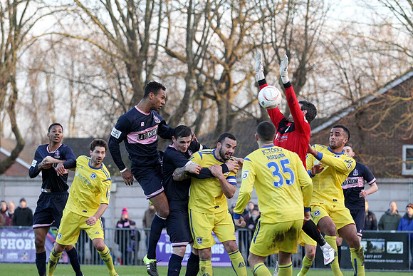 Dulwich Hamlet v Guiseley - FA Trophy - 16/01/2016