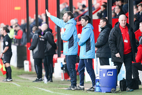 Welling United v Lincoln City - FA Trophy 3rd round - 04/02/2017
