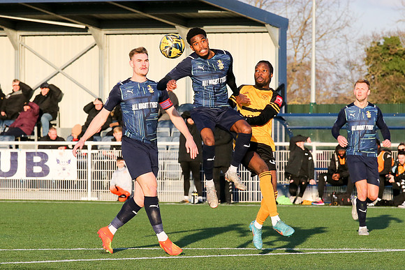 Aveley v Cray Wanderers - Isthmian League Premier division - 21st January 2023