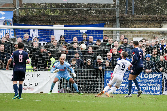 Dulwich Hamlet v Macclesfield Town - FA Trophy - 25/02/2017