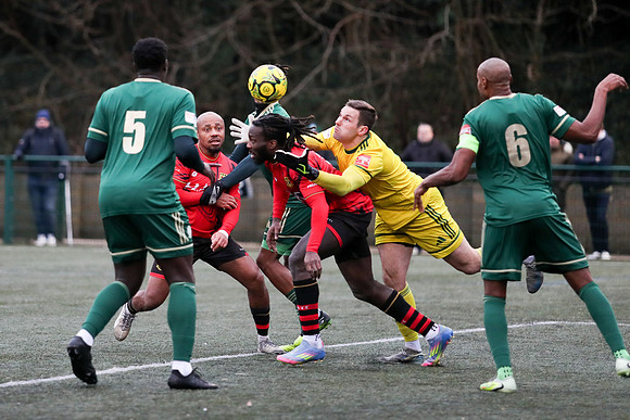 AFC Whyteleafe v Sittingbourne - Isthmian SE - 10-01-26