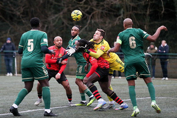 AFC Whyteleafe v Sittingbourne - Isthmian SE - 10-01-26