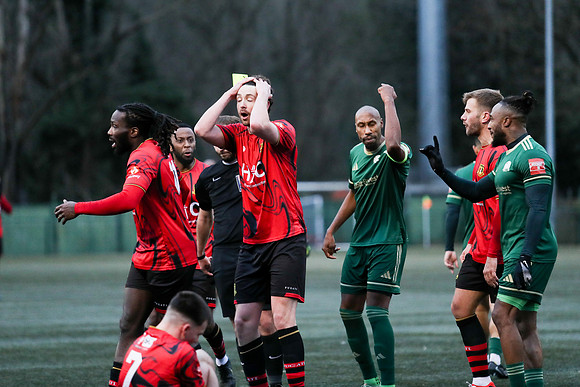 AFC Whyteleafe v Sittingbourne - Isthmian SE - 10-01-26