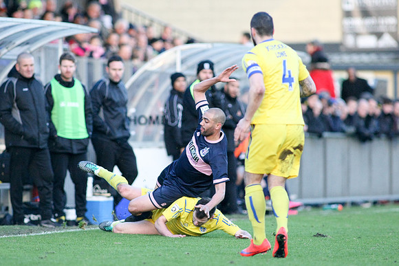 Dulwich Hamlet v Guiseley - FA Trophy - 16/01/2016