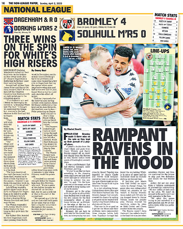 Non League Paper - 2nd April 2023