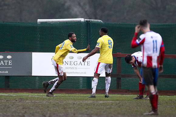 Dorking Wanderers v Harlow Town - Bostik League Premier Division