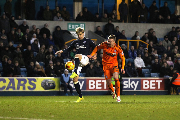 Millwall v Ipswich TownSky Bet Championship17/01/2015.