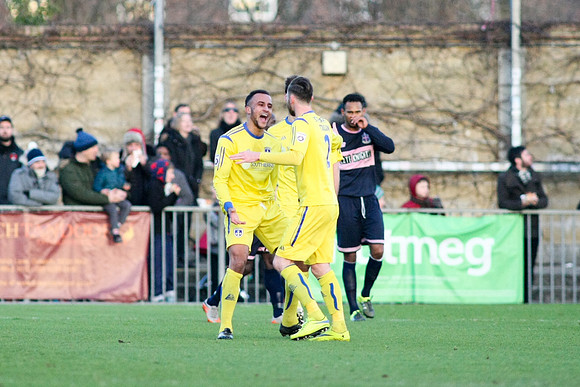 Dulwich Hamlet v Guiseley - FA Trophy - 16/01/2016