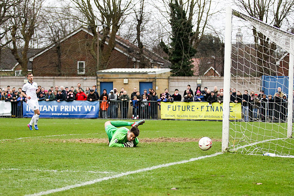 Dulwich Hamlet v Macclesfield Town - FA Trophy - 25/02/2017