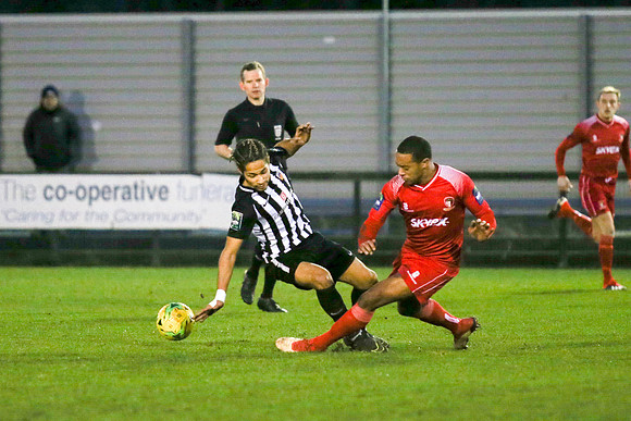 Tooting & Mitcham Utd v Hayes & Yeading Utd - Bostik League Sout