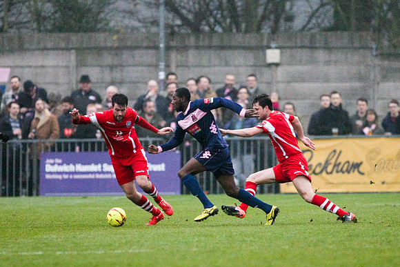 Dulwich Hamlet v Tonbridge Angels - Ryman Premier Division - 17/