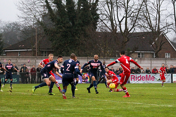 Dulwich Hamlet v Tonbridge Angels - Ryman Premier Division - 17/