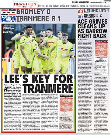 Non League Paper - 24th January 2016