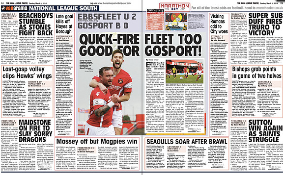 Non League Paper - 6th March 2016