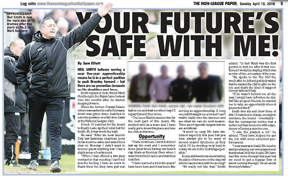 Non League Paper - 10th April 2016