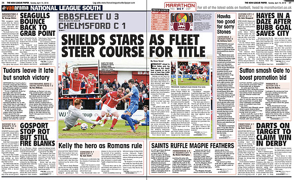 Non League Paper - 10th April 2016