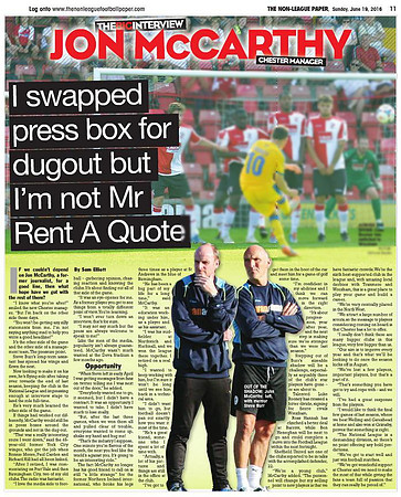 Non League Paper - 19th June 2016