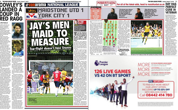 Non League Paper - 7th August 2016