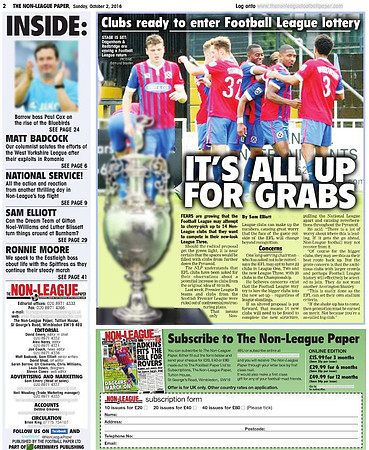 Non League Paper - 2nd October 2016