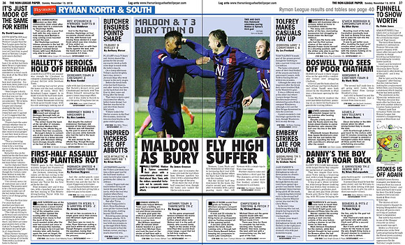 Non League Paper - 13th November 2016