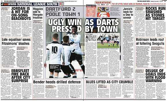 Non League Paper - 4th December 2016
